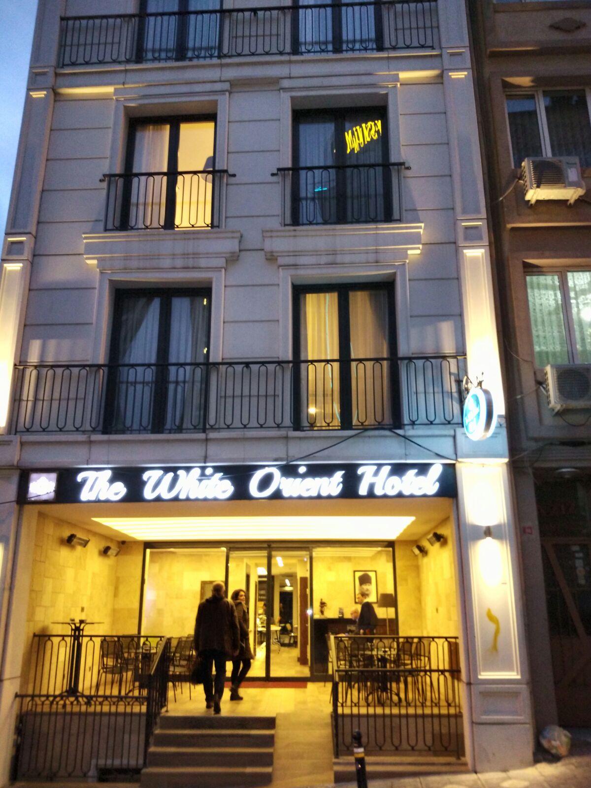 เดอะ ไวท์ โอเรียนต์ โฮเต็ล Hotel อิสตันบูล ภายนอก รูปภาพ
